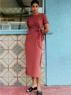 Sezane • Pippa Dress • Rosewood
